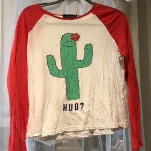 Mink Pink Graphic Tee Cactus